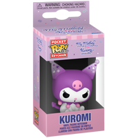 Funko Pop! Keychain: Hello Kitty And Friends - Kuromi (20th Anniversary)