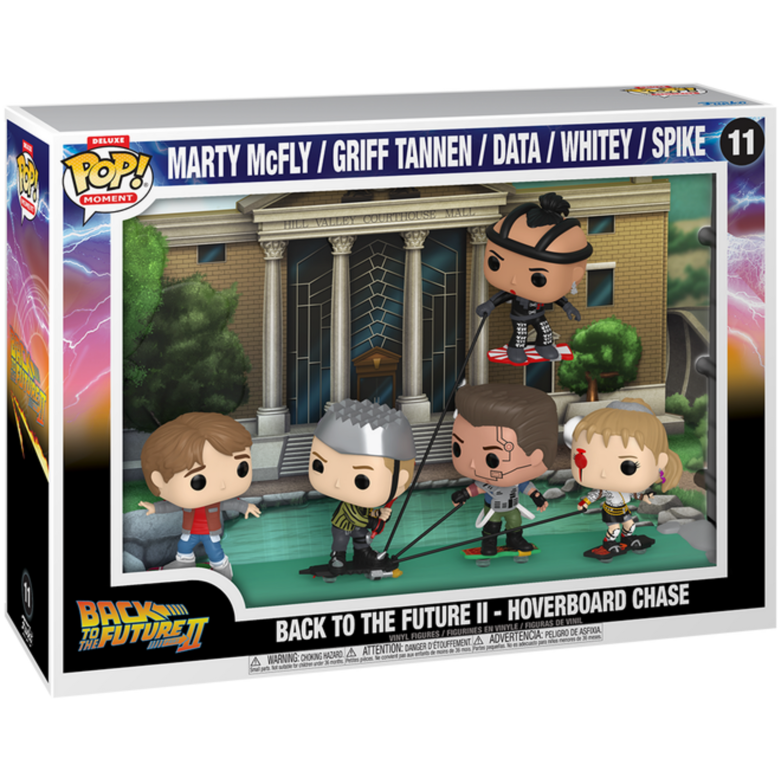 Funko Pop! Deluxe Moment: Back To The Future II - Hoverboard Chase 11
