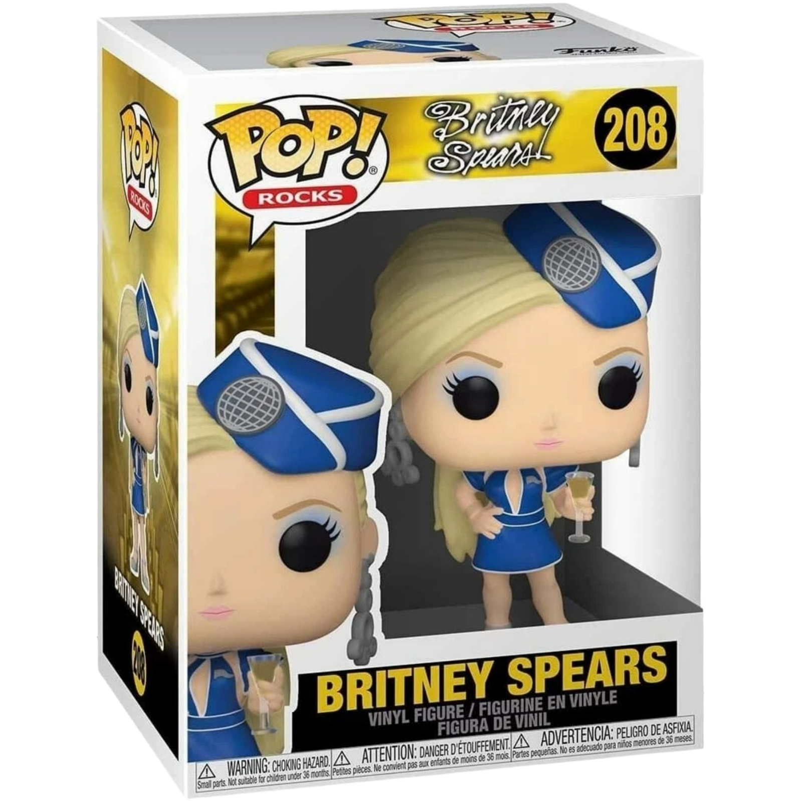 Funko Pop! Rocks: Britney Spears Stewardess 208
