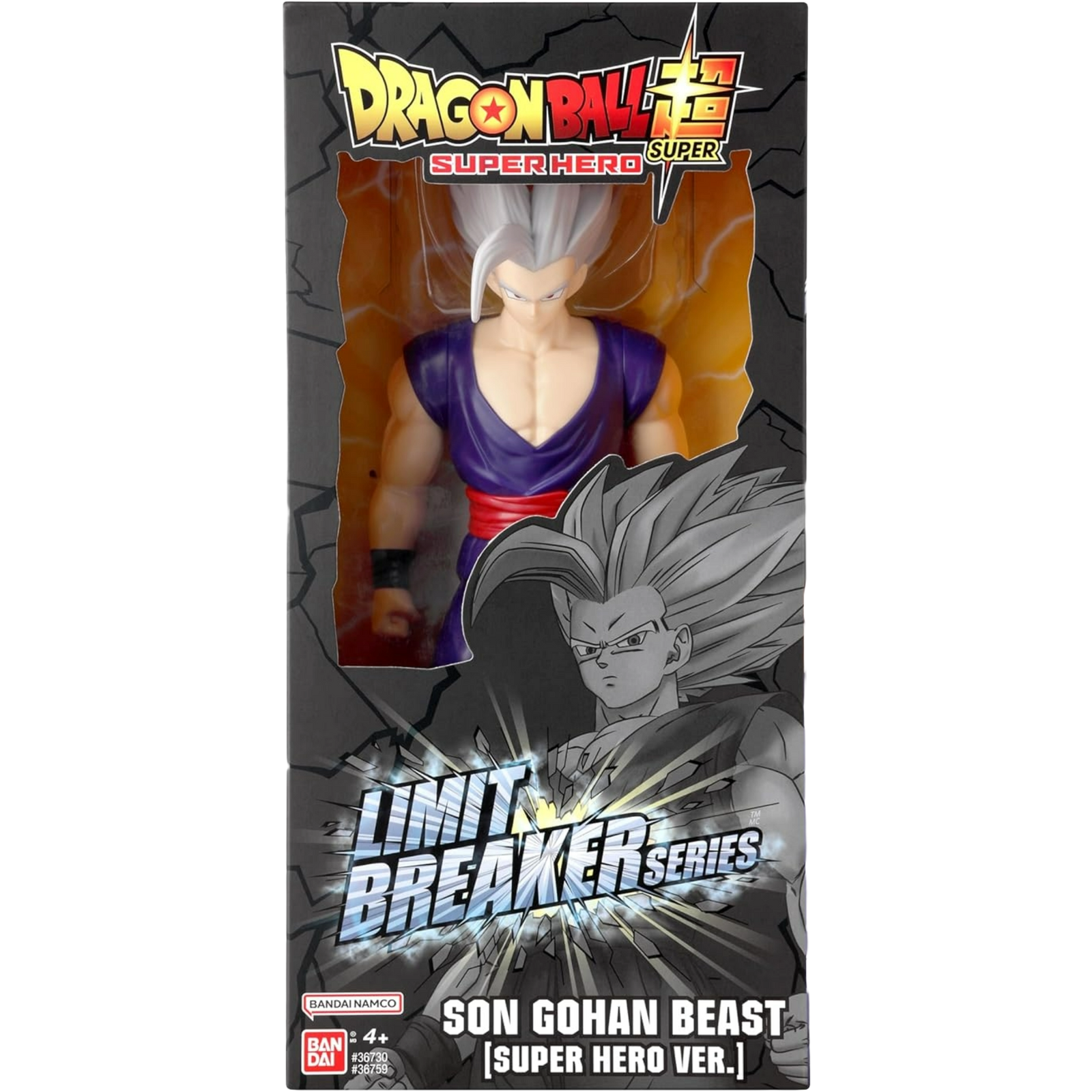 BANDAI Limit Breaker Series: Dragon Ball Super - Son Gohan Beast (Super Hero Ver.)