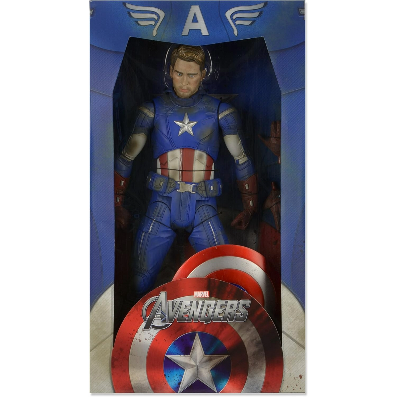 NECA: Marvel The Avengers - Captain America (Escala 1/4)