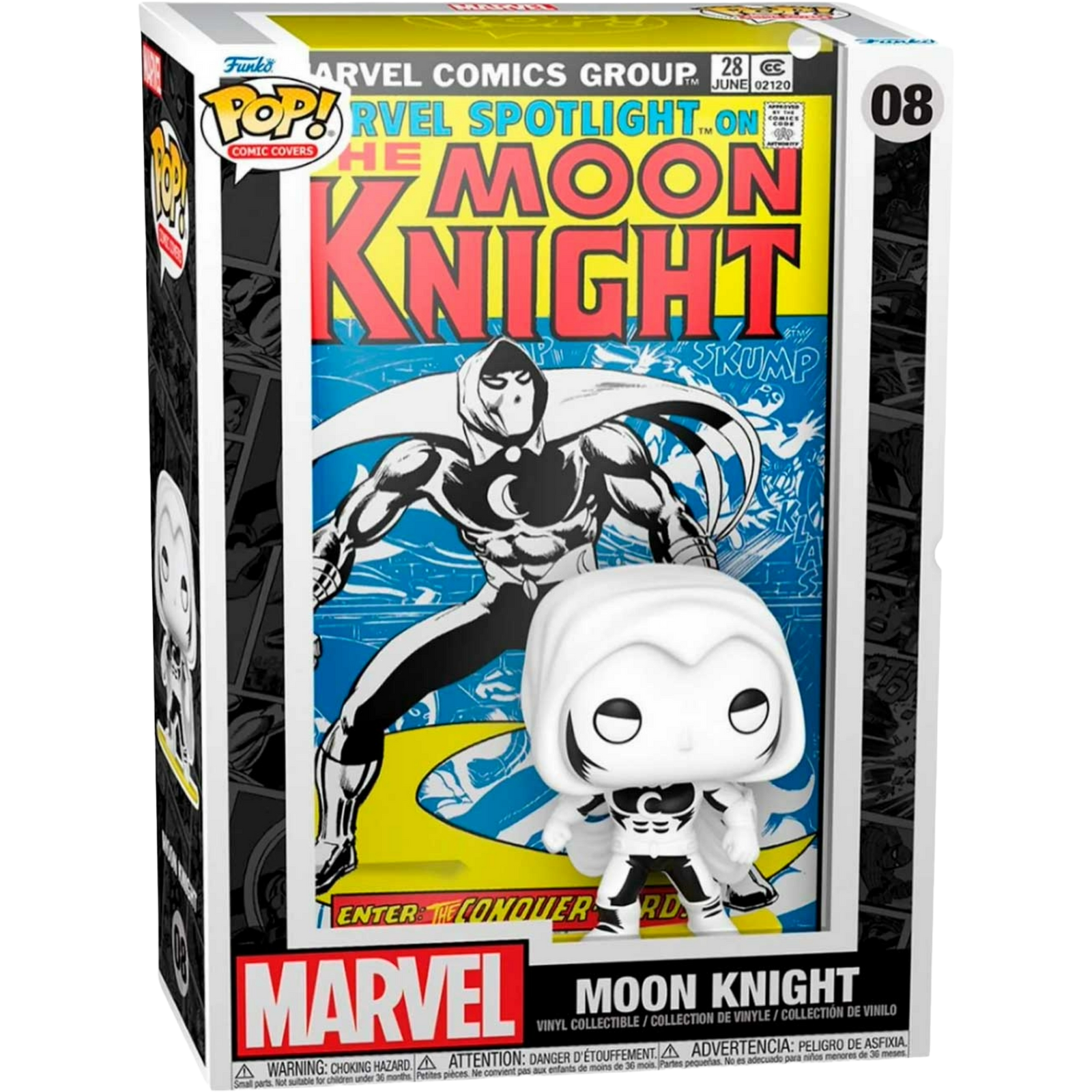 Funko Pop! Comic Covers: Marvel - Moon Knight 08