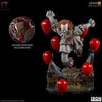 Iron Studios: IT Chapter Two - Pennywise With Balloons Deluxe Art Scale 1/10