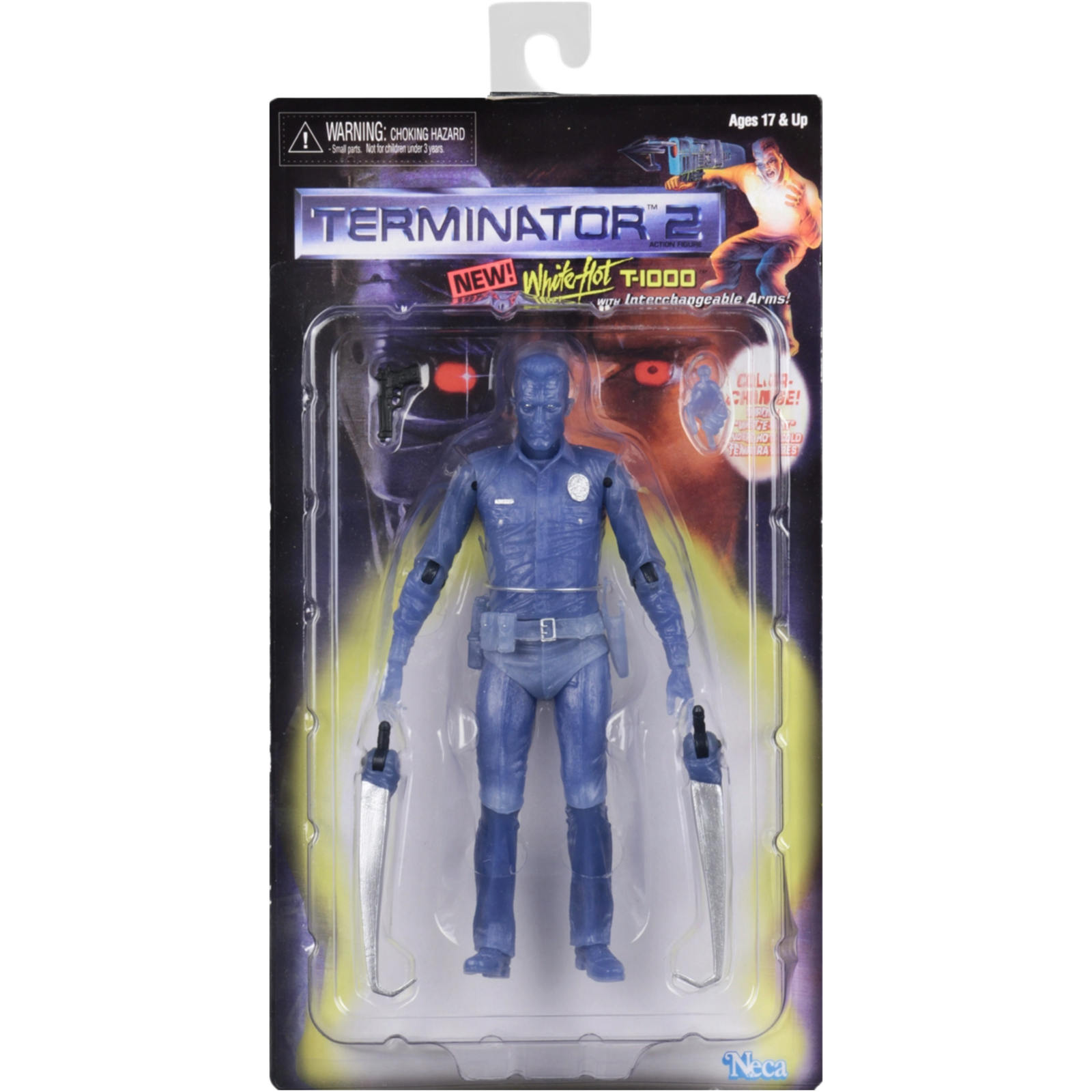 NECA Ultimate: Terminator 2 - White-Hot T-1000