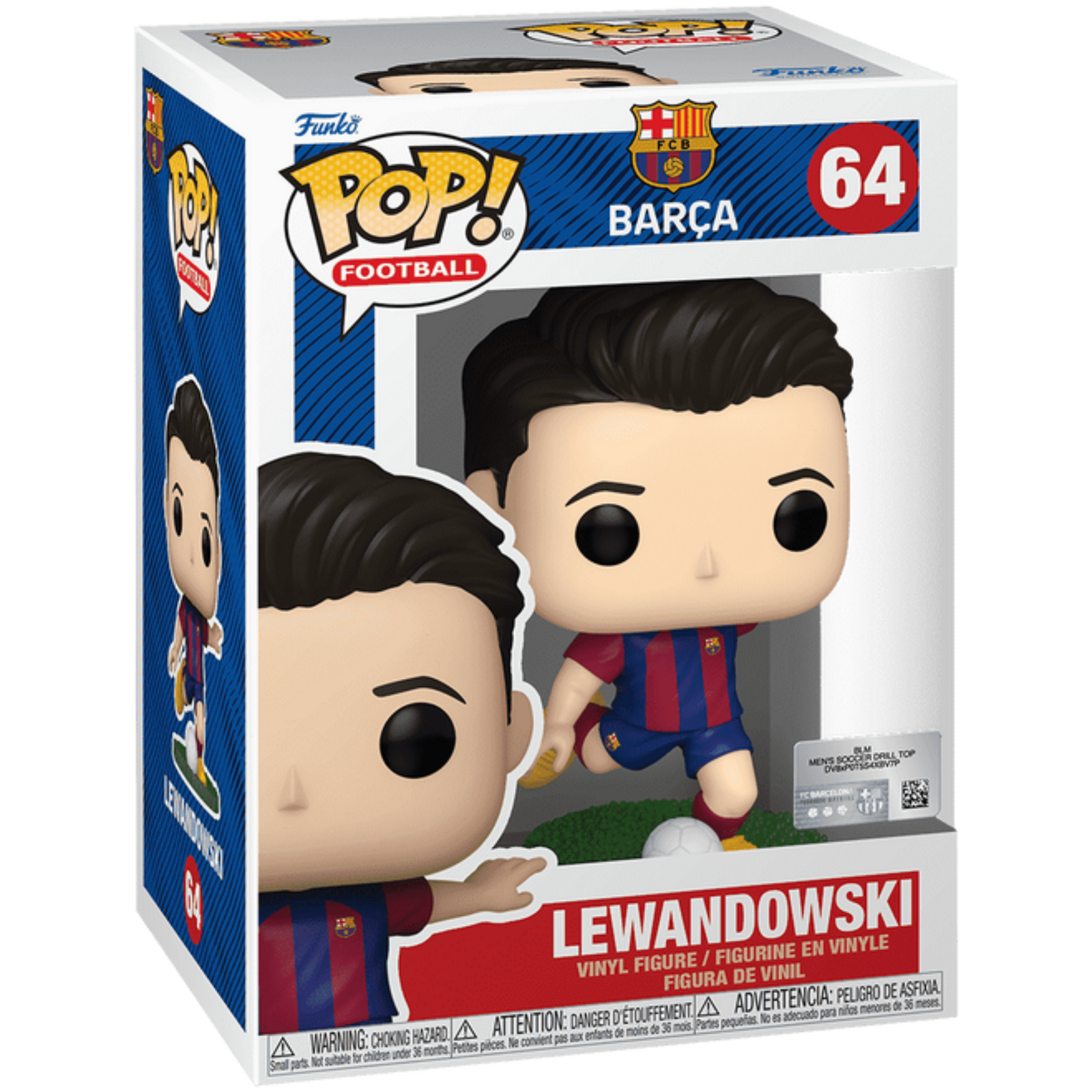 Funko Pop! Football: Barcelona - Lewandowski 64