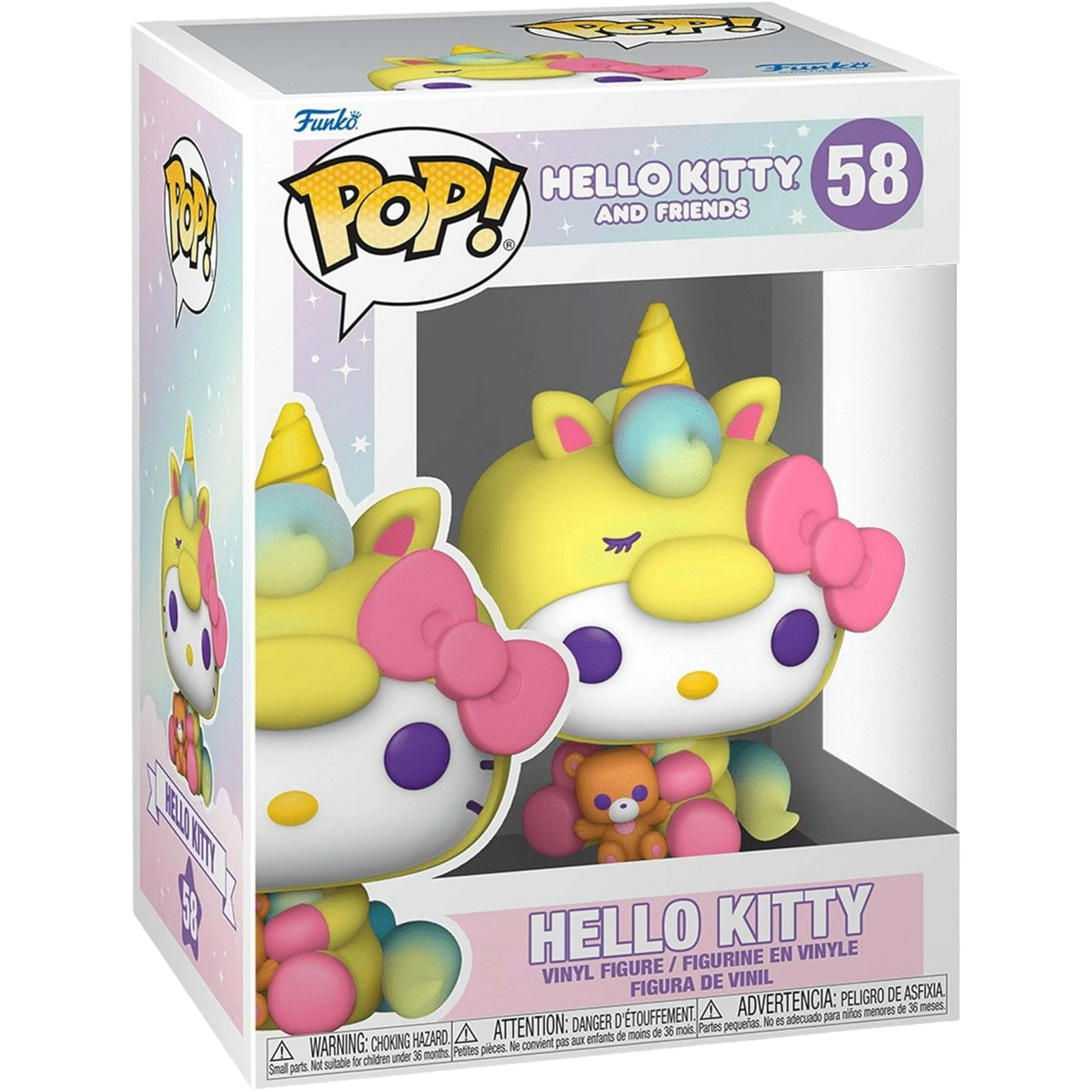 Funko Pop! Sanrio: Hello Kitty And Friends - Hello Kitty (Unicorn Party) 58