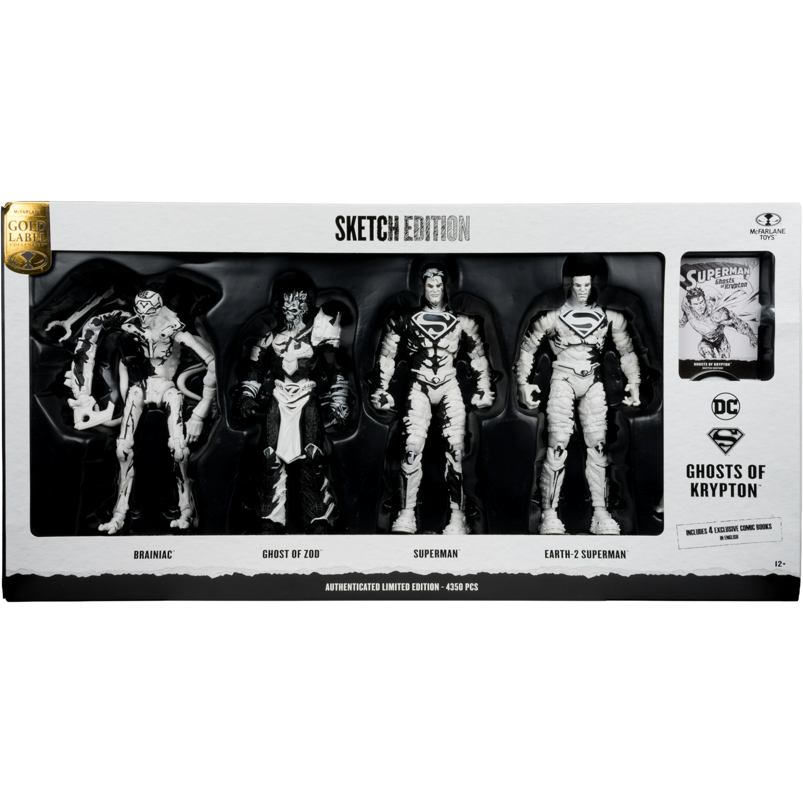 McFarlane DC Direct: Superman Ghosts Of Krypton (Sketch Edition) Gold Label