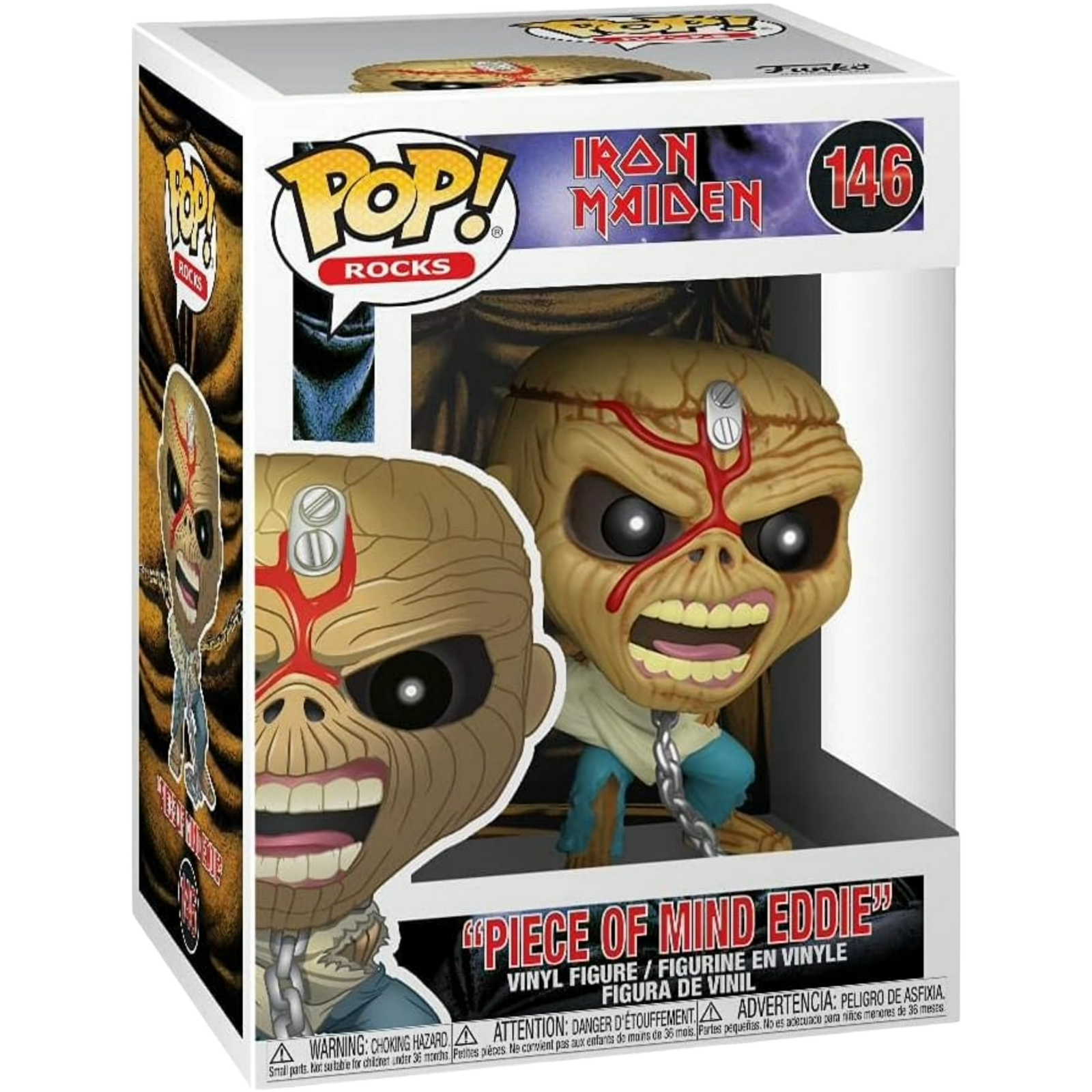 Funko Pop! Rocks: Iron Maiden - Piece Of Mind Eddie 146