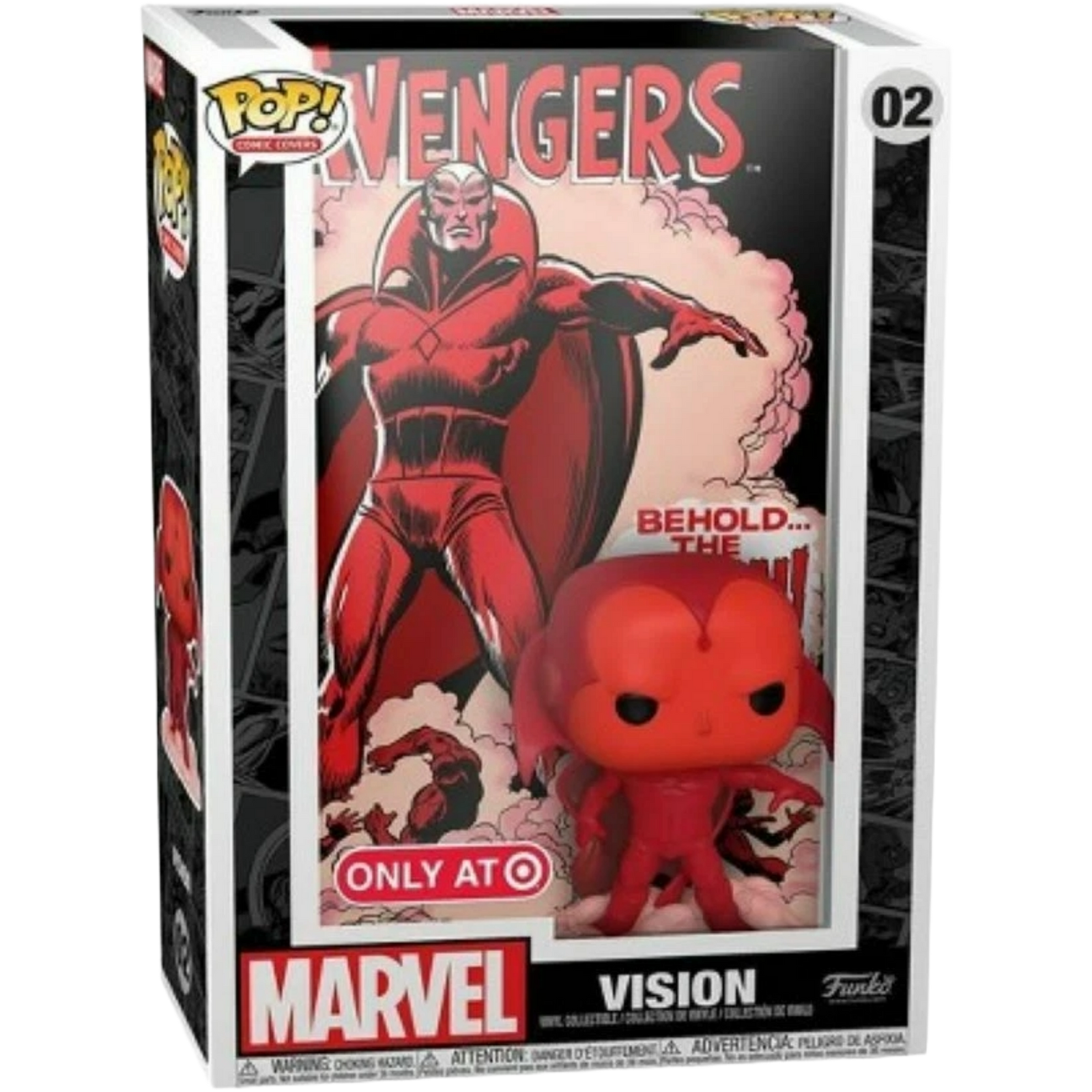 Funko Pop! Comic Covers: Marvel - Vision 02