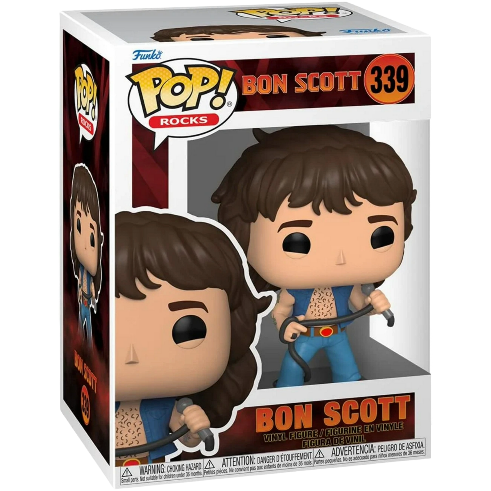 Funko Pop! Rocks: AC/DC - Bon Scott 339