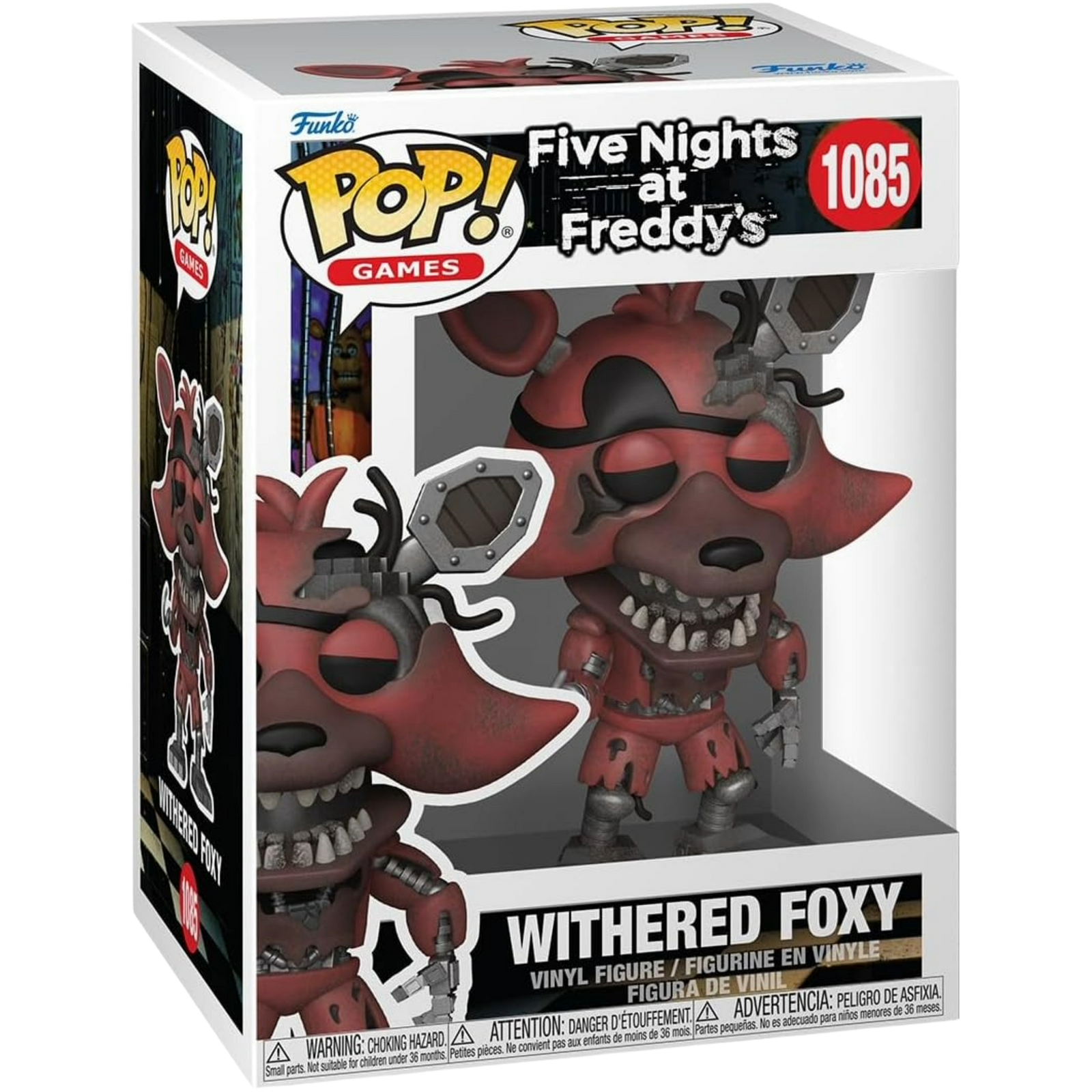 Funko Pop! Games: Five Nights At Freddy’s - Withered Foxy 1085