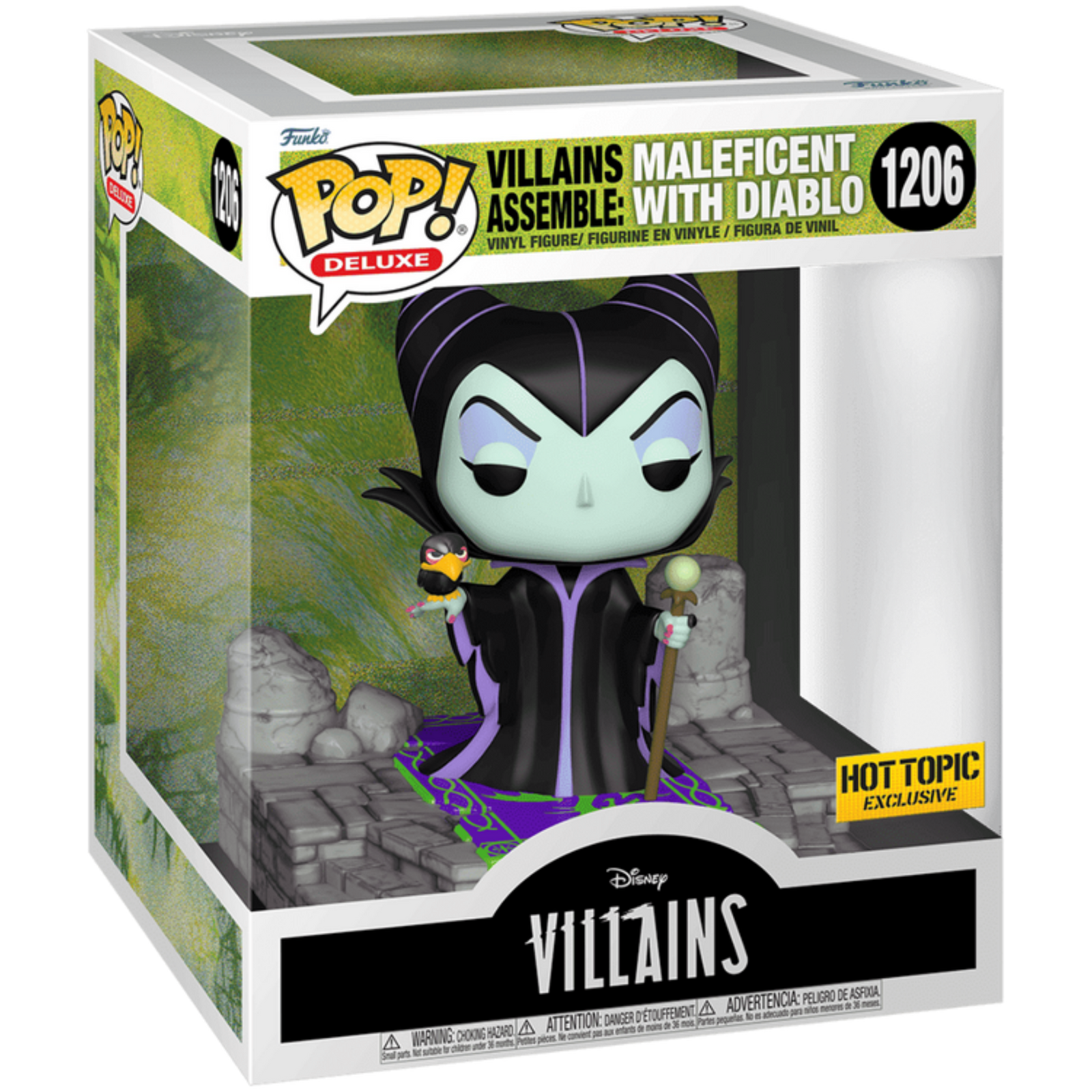 Funko Pop! Deluxe: Disney Villians Assemble - Maleficent With Diablo 1206