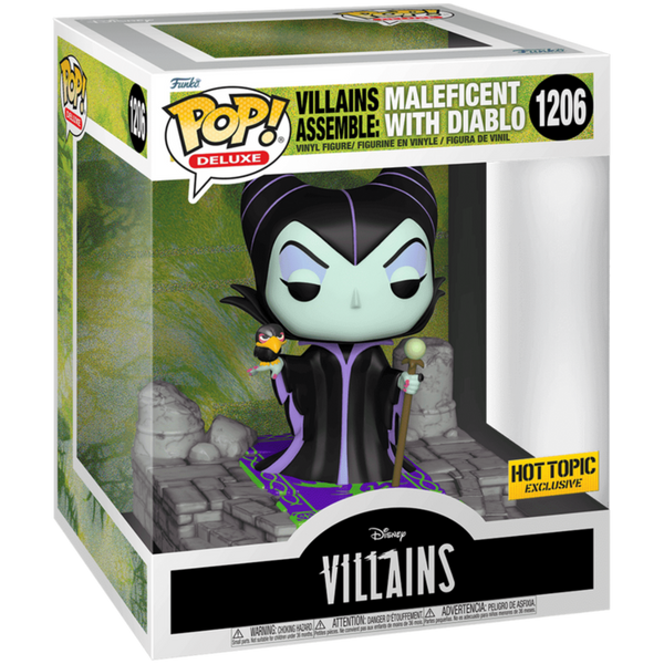 Funko Pop! Deluxe: Disney Villians Assemble - Maleficent With Diablo 1206