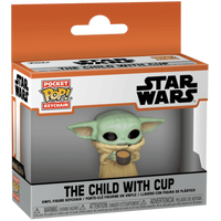 Funko Pop! Keychain: Star Wars - The Child With Cup