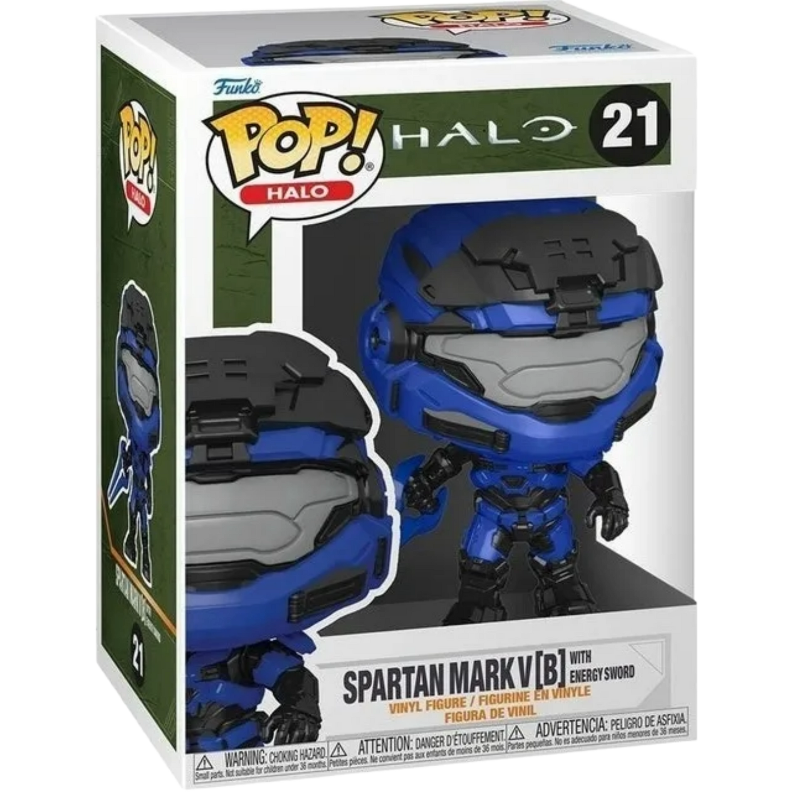 Funko Pop! Games: Halo - Spartan Mark V[B] With Energy Sword 21
