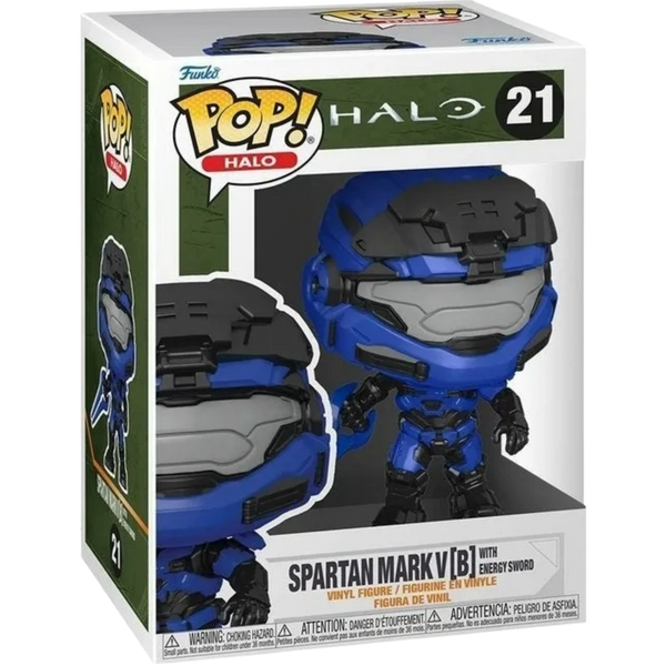 Funko Pop! Games: Halo - Spartan Mark V[B] With Energy Sword 21