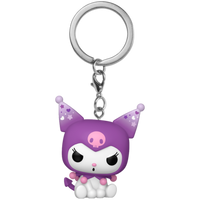 Funko Pop! Keychain: Hello Kitty And Friends - Kuromi (20th Anniversary)