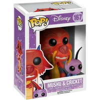 Funko Pop! Disney: Mulan - Mushu & Cricket 167