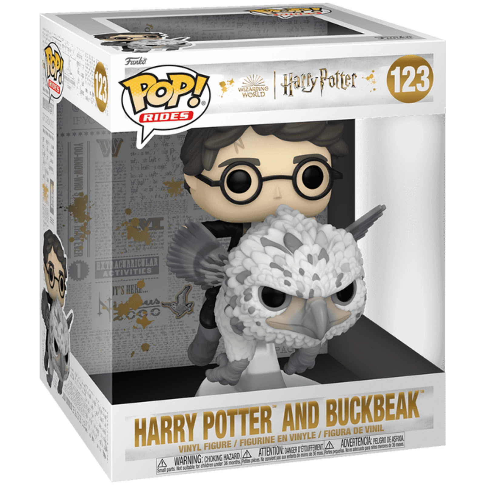 Funko Pop! Rides: Harry Potter - Harry Potter And Buckbeak 123