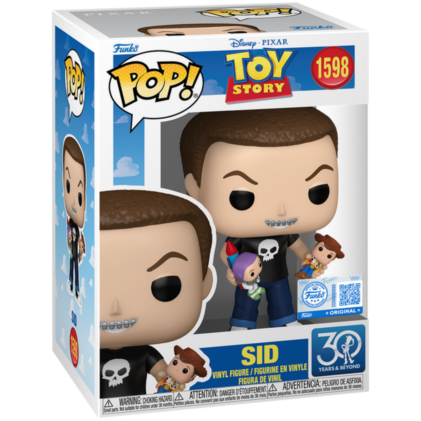 Funko Pop! Disney: Toy Story 30th Anniversary - Sid 1598