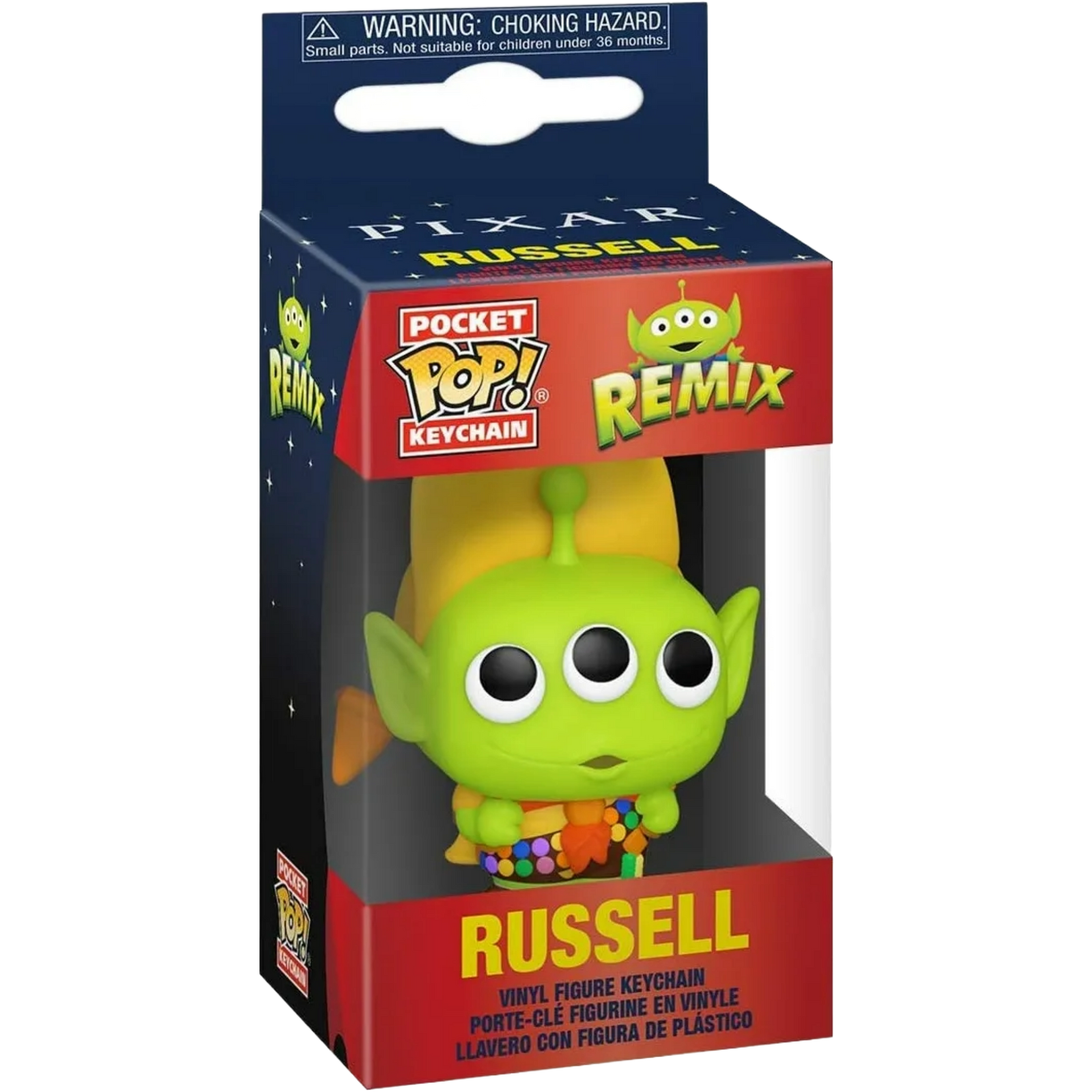 Funko Pop! Keychain: Remix - Aliens As Russell