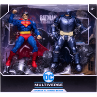 McFarlane DC Multiverse: Batman The Dark Knight Returns - Superman Vs. Armored Batman