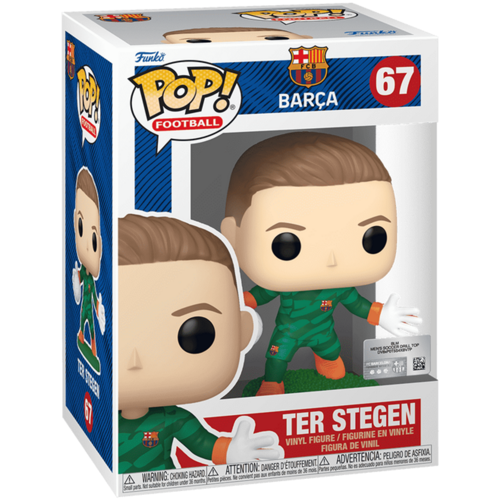 Funko Pop! Football: Barcelona - Ter Stegen 67