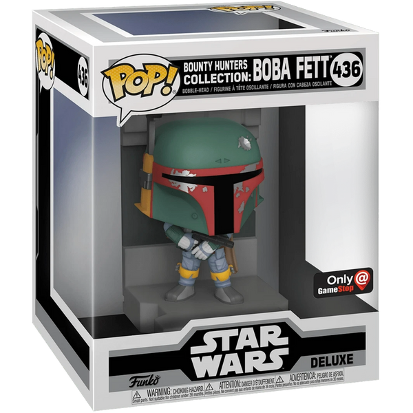 Funko Pop! Deluxe: Star Wars Bounty Hunter Collection - Boba Fett 436