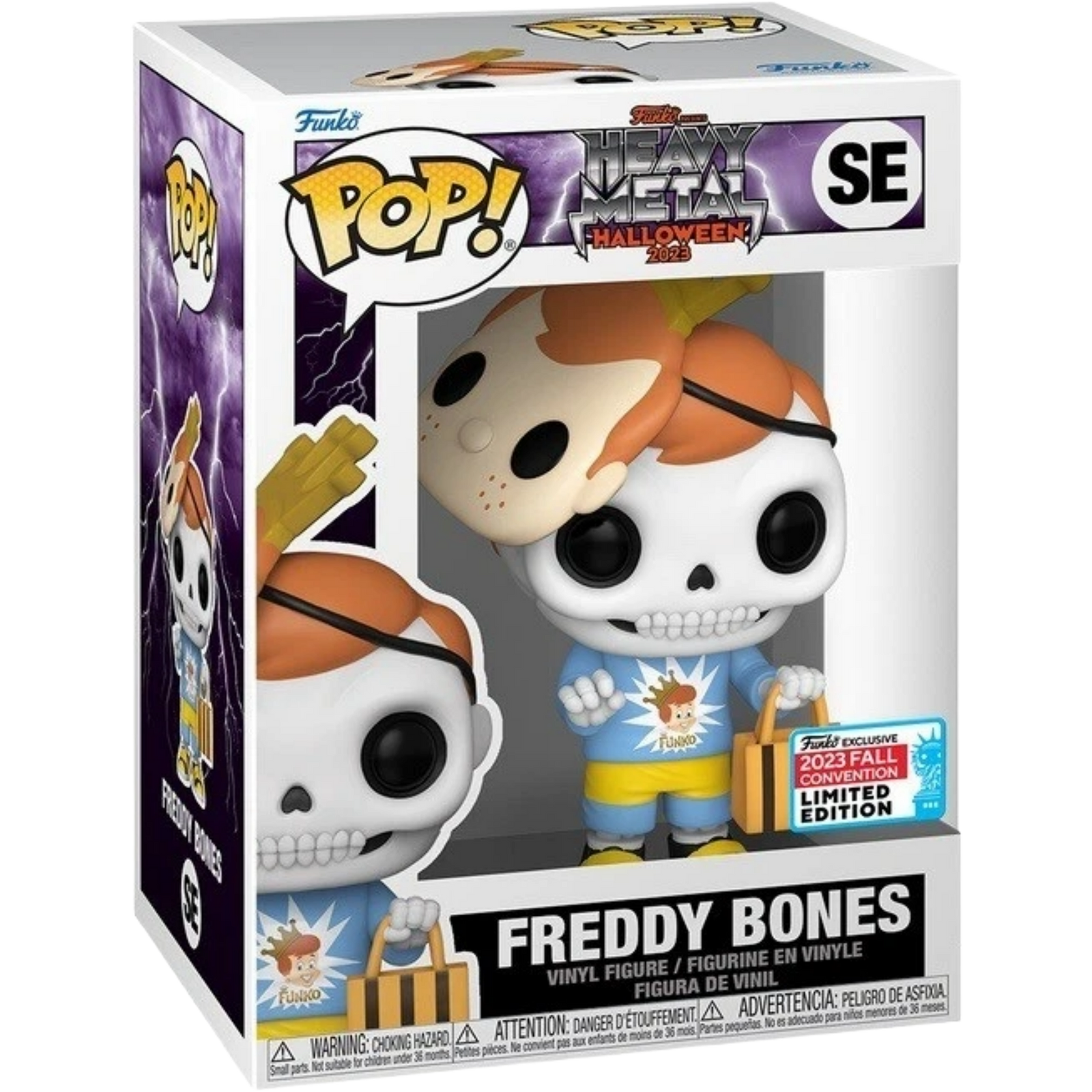 Funko Pop! Originals: Heavy Metal Halloween 2023 - Freddy Bones