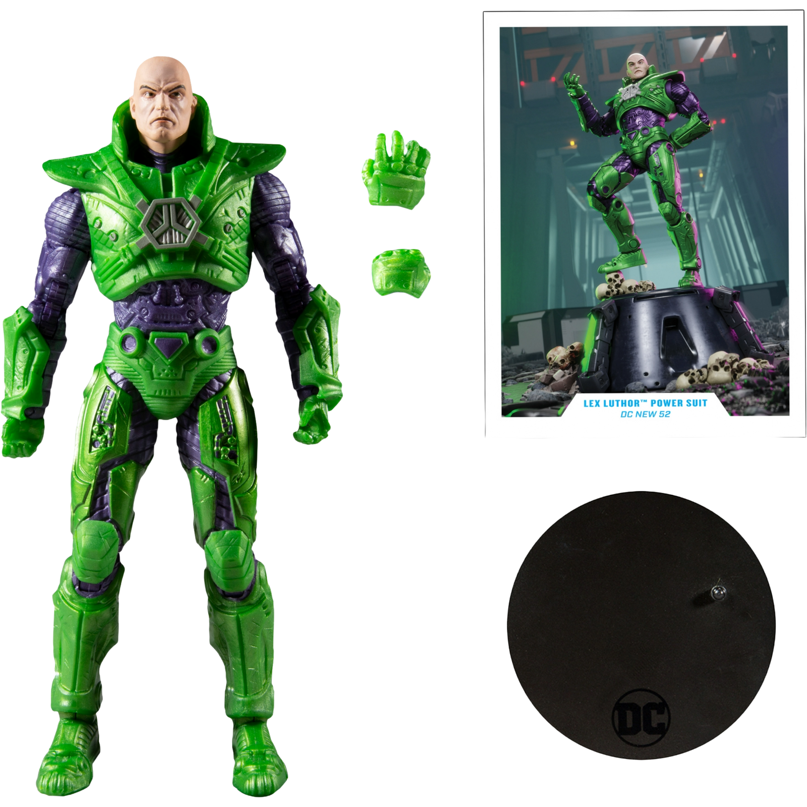 McFarlane DC Multiverse: DC New 52 - Lex Luthor Power Suit (Green)