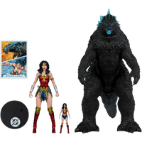McFarlane DC Multiverse x Monsterverse: DC Justice League Vs. Legendary’s Monsterverse - Wonder Woman Vs. Godzilla 2-Pack