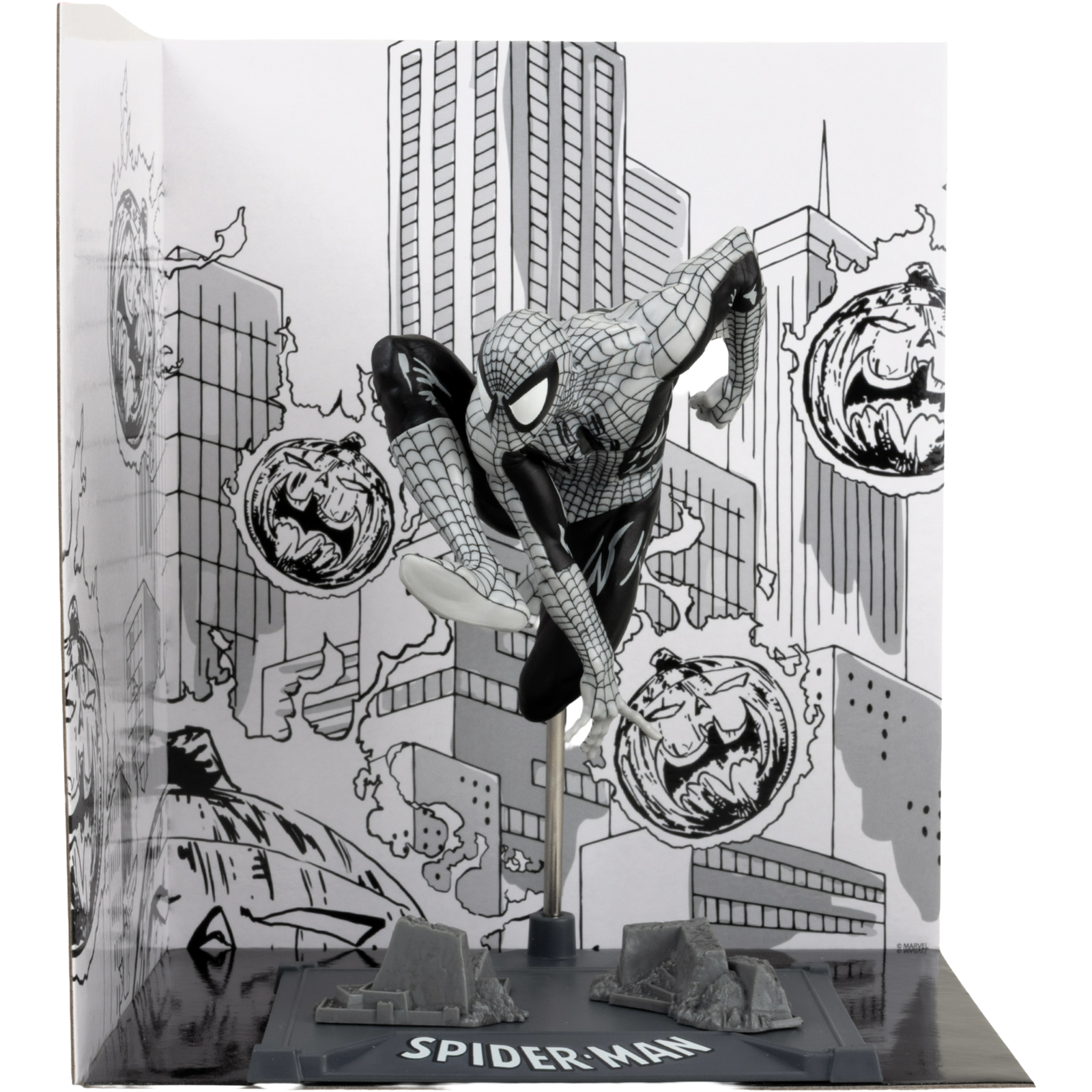 McFarlane Marvel Collection: Spider-Man #06 - Spider-Man (Line Art) Gold Label