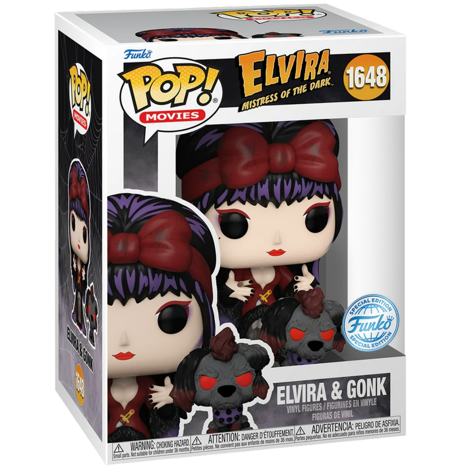Funko Pop! Movies: Elvira Mistress Of Dark - Elvira & Gonk 1648