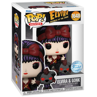 Funko Pop! Movies: Elvira Mistress Of Dark - Elvira & Gonk 1648