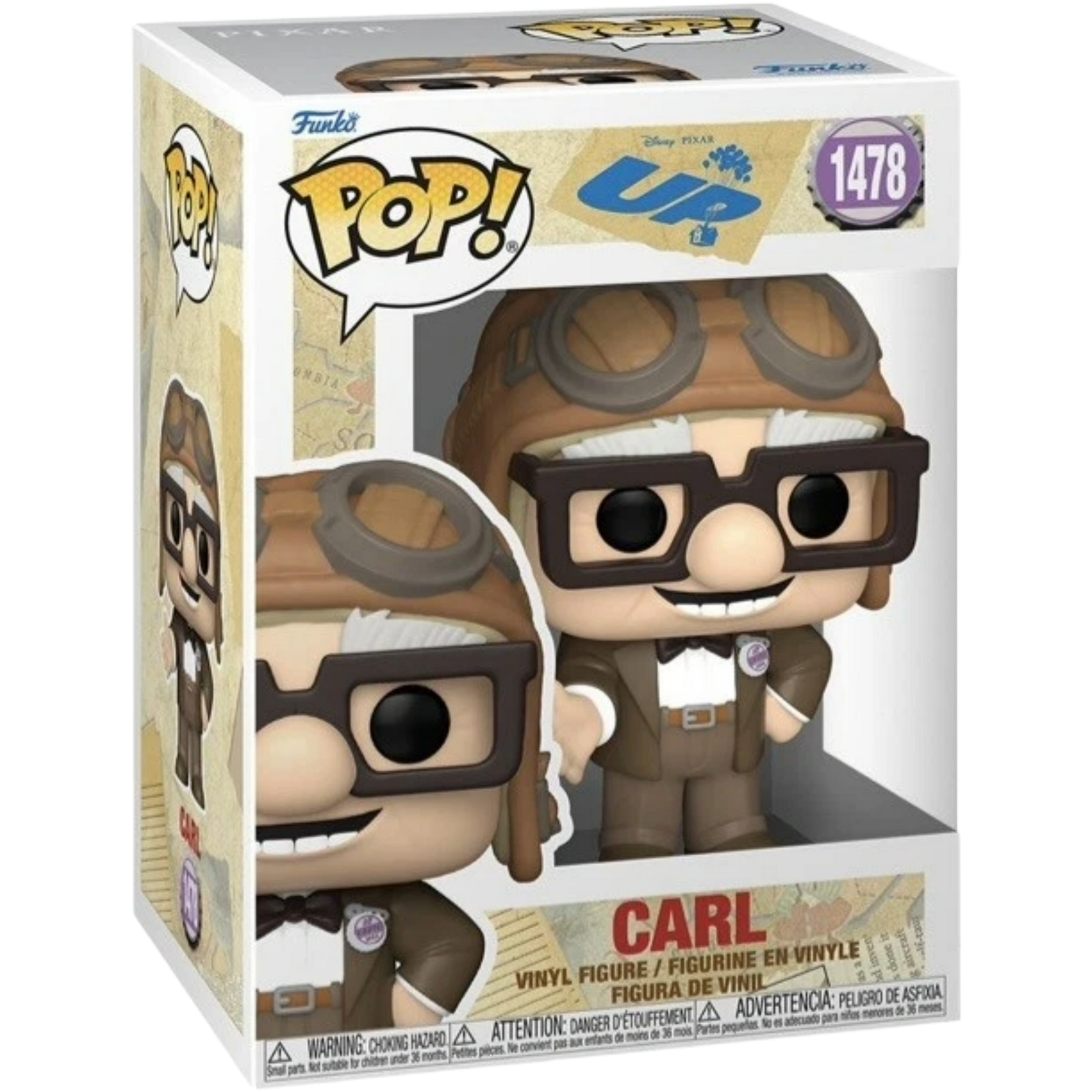 Funko Pop! Disney: Up - Carl 1478