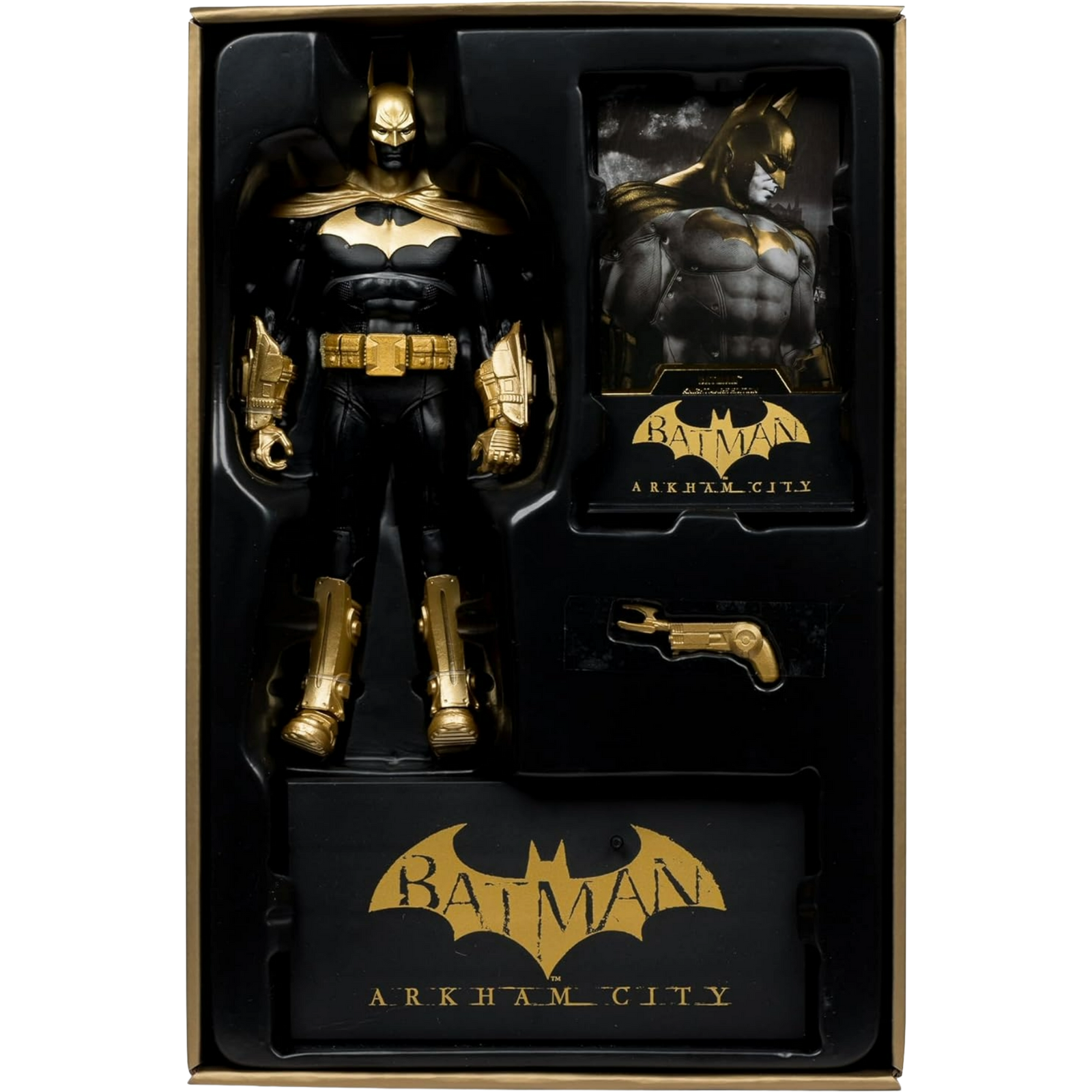 McFarlane DC Multiverse: Batman Arkham City - Batman (Knightmare Edition) Gold Label