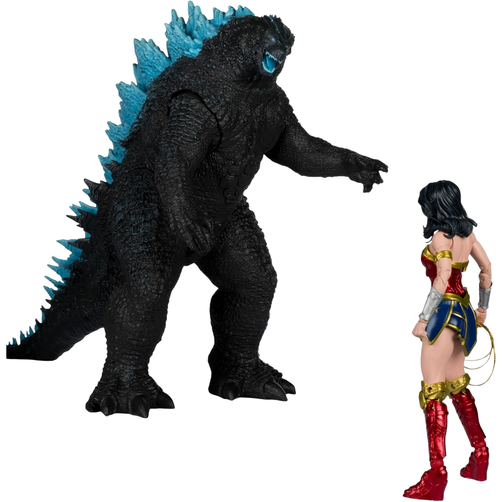 McFarlane DC Multiverse x Monsterverse: DC Justice League Vs. Legendary’s Monsterverse - Wonder Woman Vs. Godzilla 2-Pack