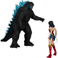 McFarlane DC Multiverse x Monsterverse: DC Justice League Vs. Legendary’s Monsterverse - Wonder Woman Vs. Godzilla 2-Pack