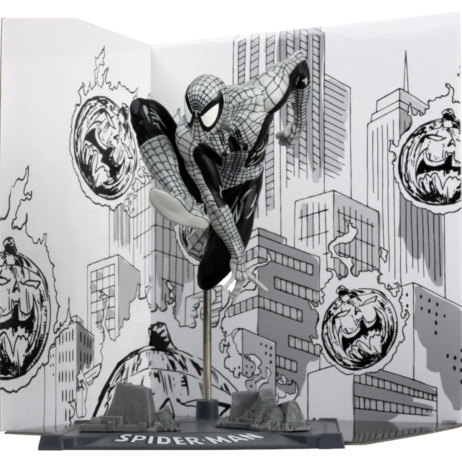 McFarlane Marvel Collection: Spider-Man #06 - Spider-Man (Line Art) Gold Label