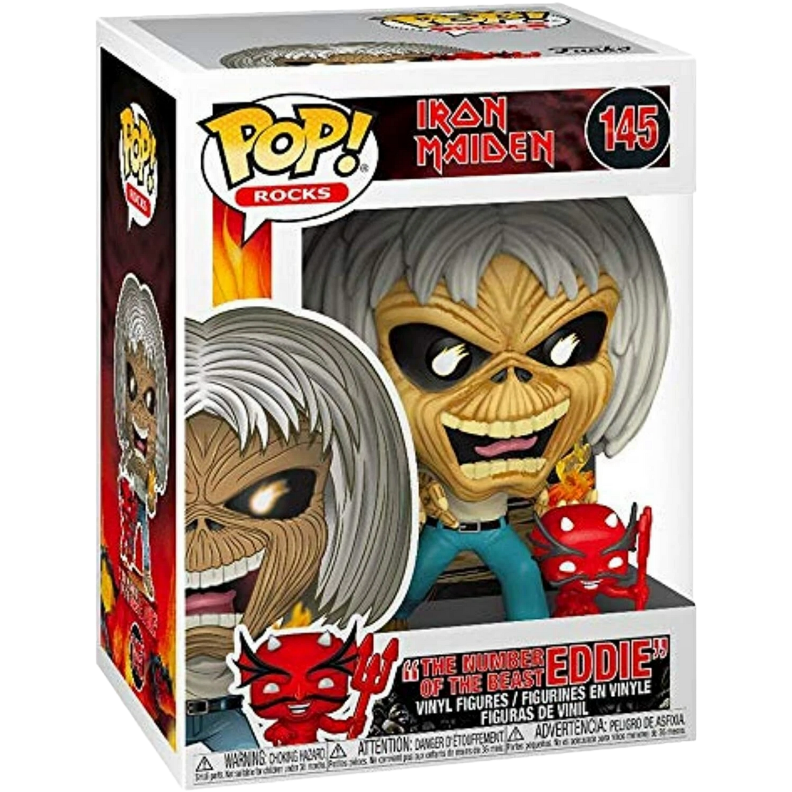 Funko Pop! Rocks: Iron Maiden - The Number Of The Beast Eddie 145