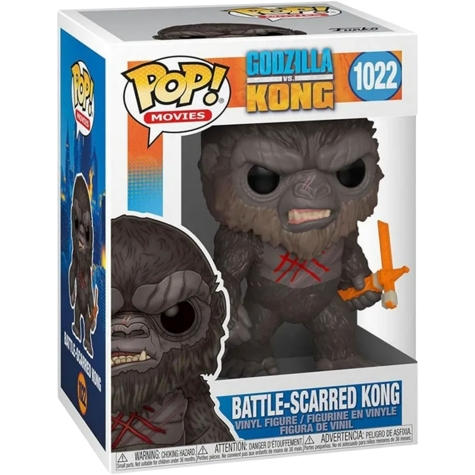 Funko Pop! Movies: Godzilla Vs. Kong - Battle-Scared Kong 1022