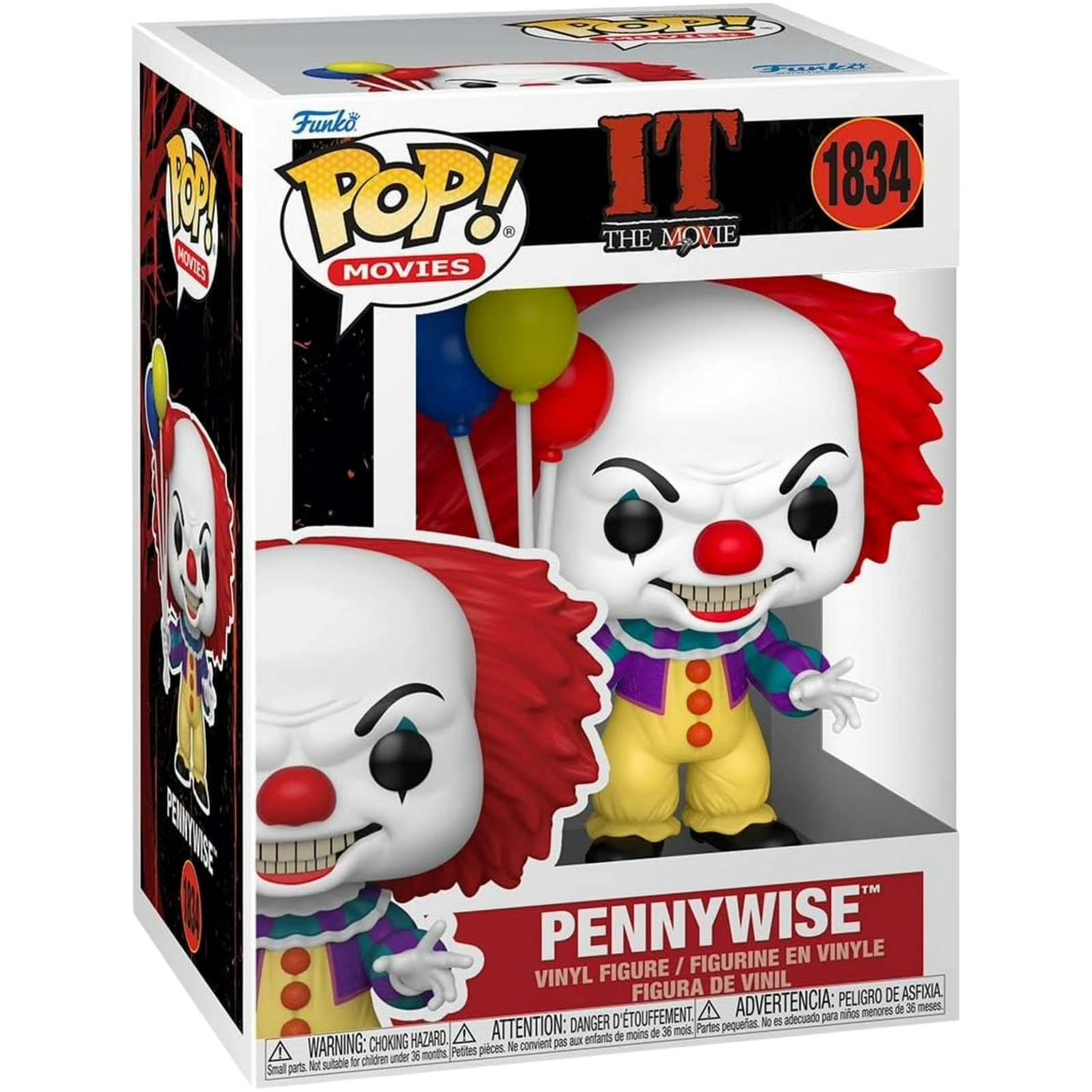 Funko Pop! Movies: IT The Movie - Pennywise 1834