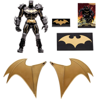 McFarlane DC Multiverse: Batman Hellbat - Batman (Knightmare Edition) Gold Label