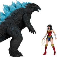 McFarlane DC Multiverse x Monsterverse: DC Justice League Vs. Legendary’s Monsterverse - Wonder Woman Vs. Godzilla 2-Pack