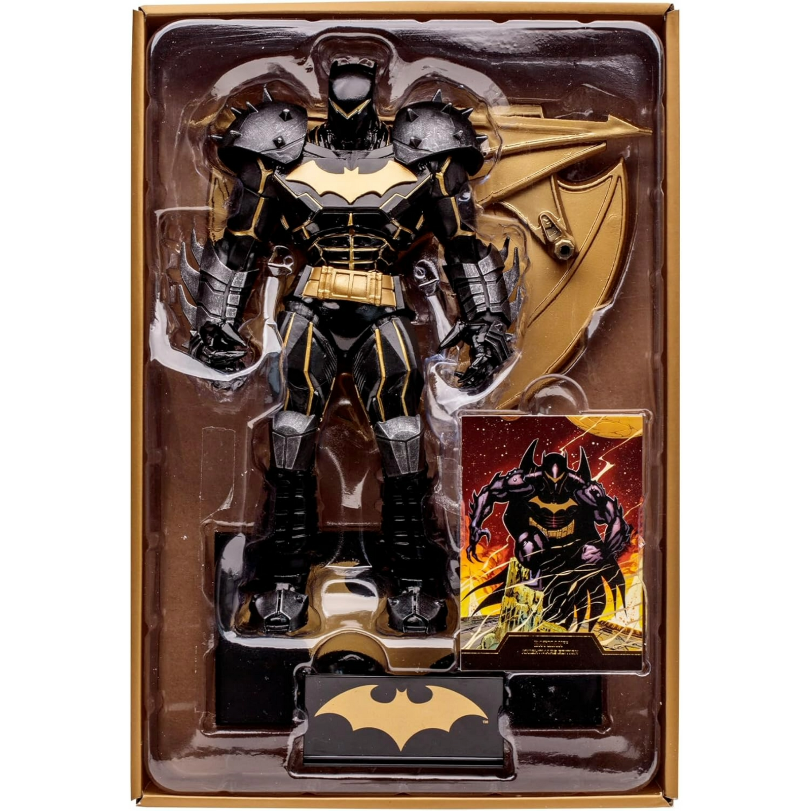 McFarlane DC Multiverse: Batman Hellbat - Batman (Knightmare Edition) Gold Label