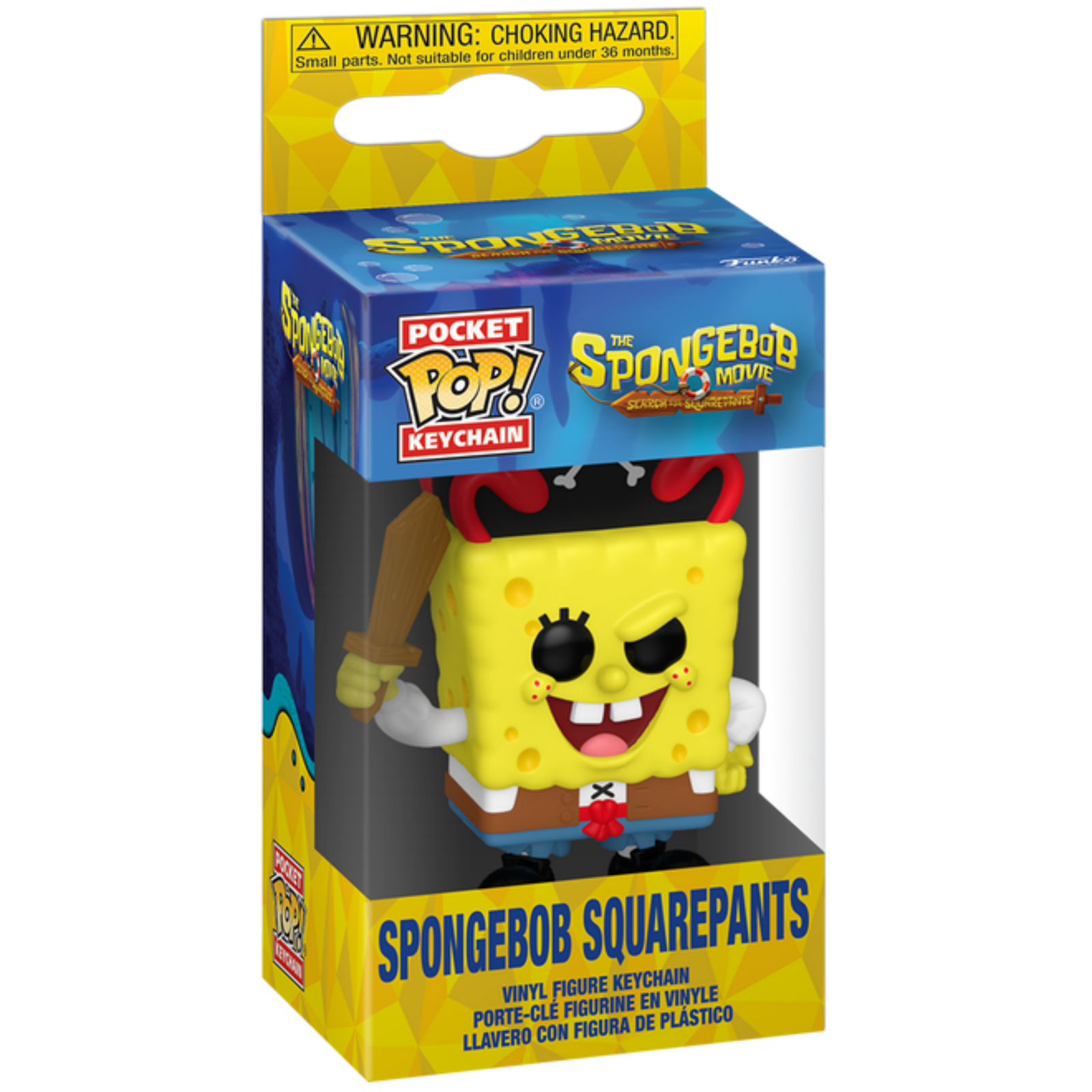 Funko Pop! Keychain: The SpongeBob Movie - SpongeBob SquarePants