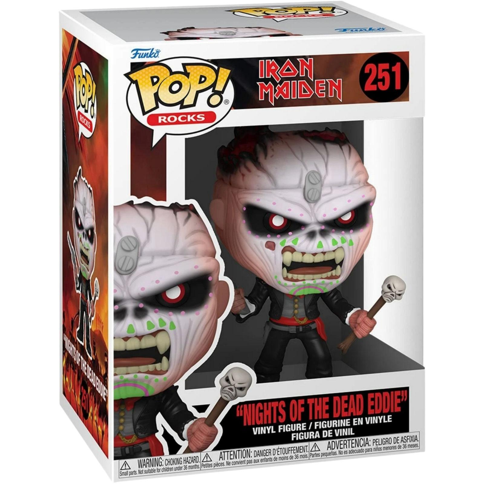 Funko Pop! Rocks: Iron Maiden - Nights Of The Dead Eddie 251