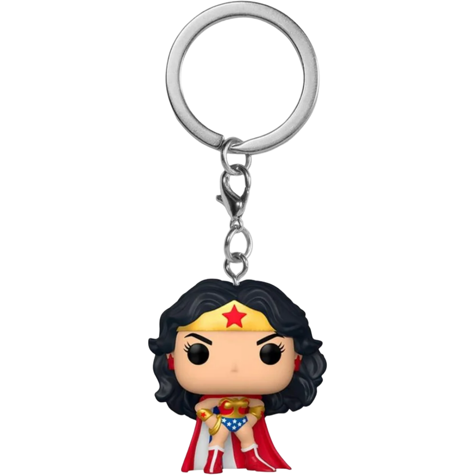 Funko Pop! Keychain: Wonder Woman 80th - Wonder Woman Classic With Cape