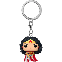 Funko Pop! Keychain: Wonder Woman 80th - Wonder Woman Classic With Cape