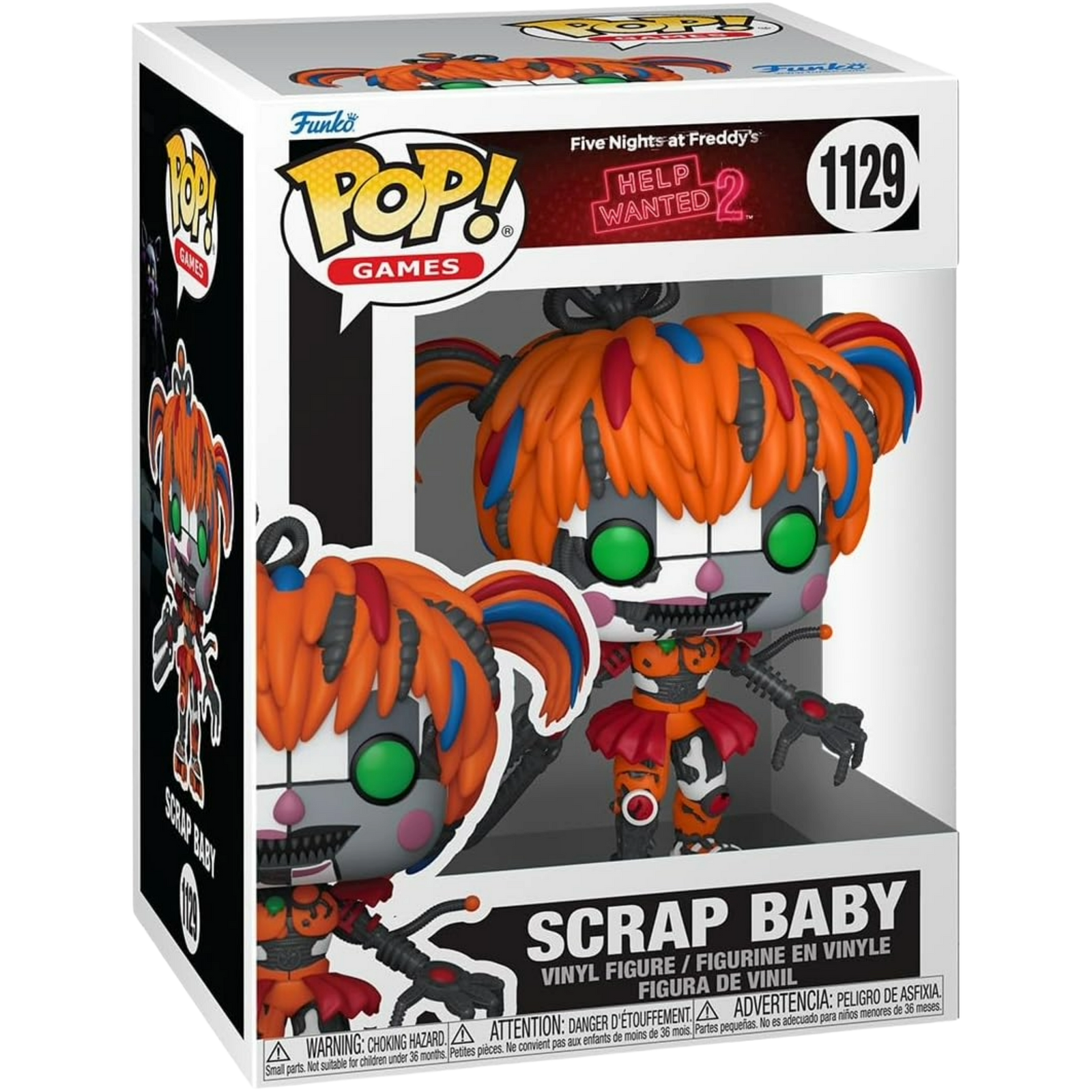 Funko Pop! Games: Five Nights At Freddy’s Help Wanted 2 - Scrap Baby 1129